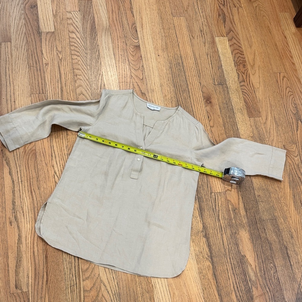 Jones New York Sport Beige Top - Picture 3 of 13